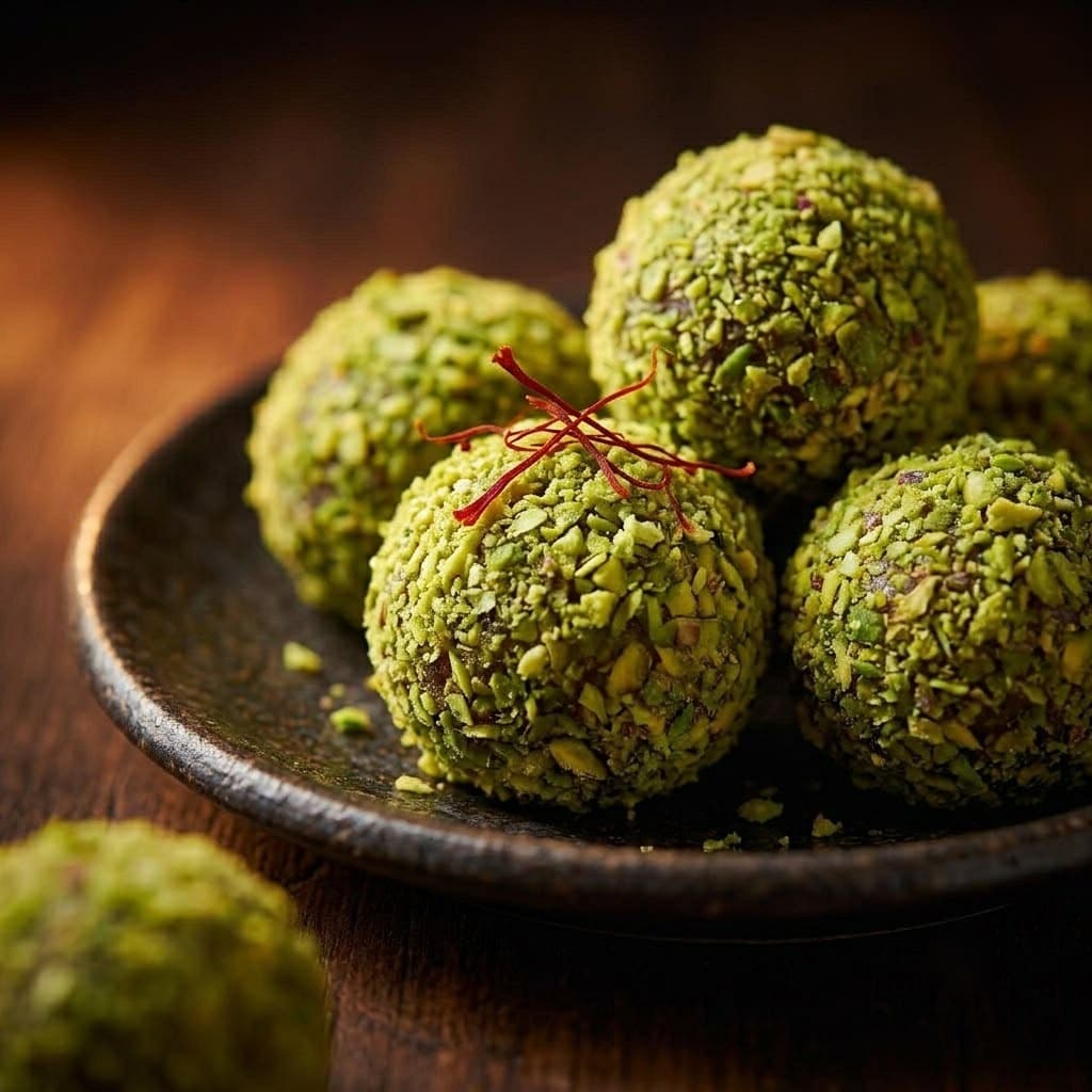 Saffron-Infused Date Bites